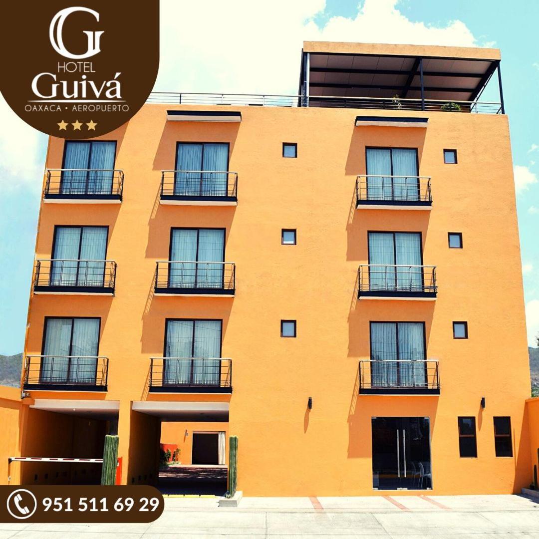 Hotel Guiva Aeropuerto Oaxaca ภายนอก รูปภาพ